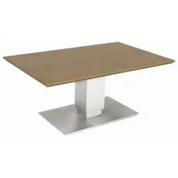 Couchtisch in Holz, Metall, Holzwerkstoff 110/70/49,5-68,5 cm