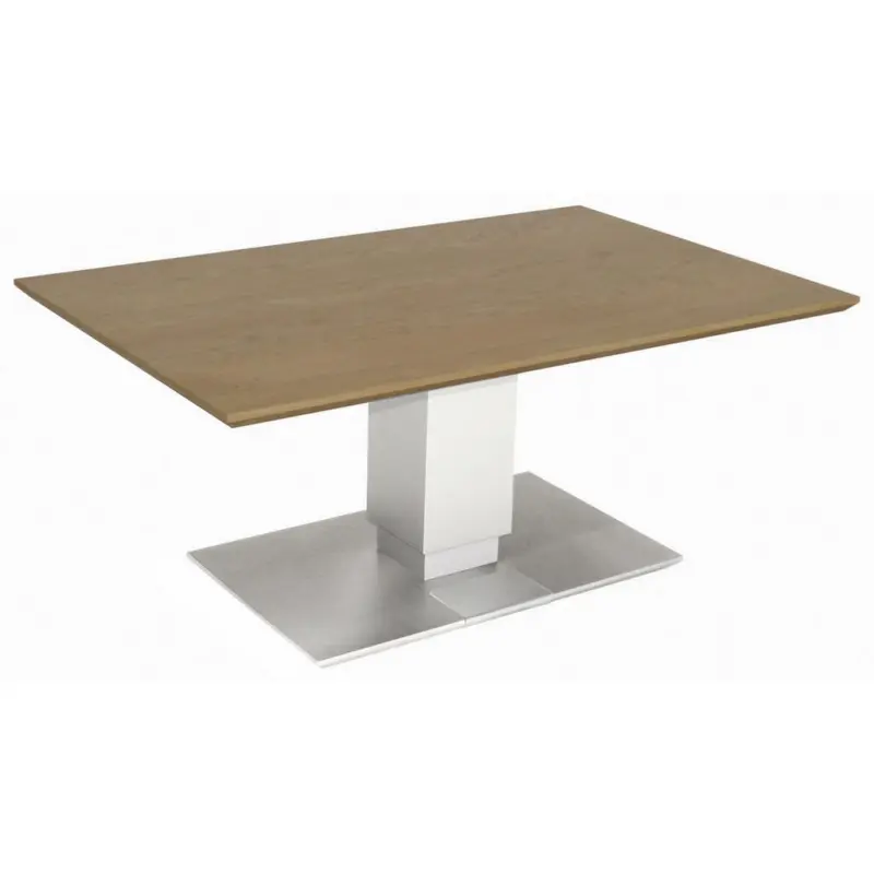 Couchtisch in Holz, Metall, Holzwerkstoff 110/70/49,5-68,5 cm