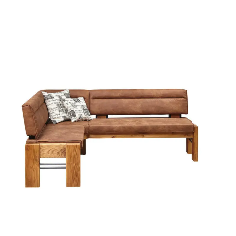 Eckbank 163/203 cm in Eichefarben, Hellbraun