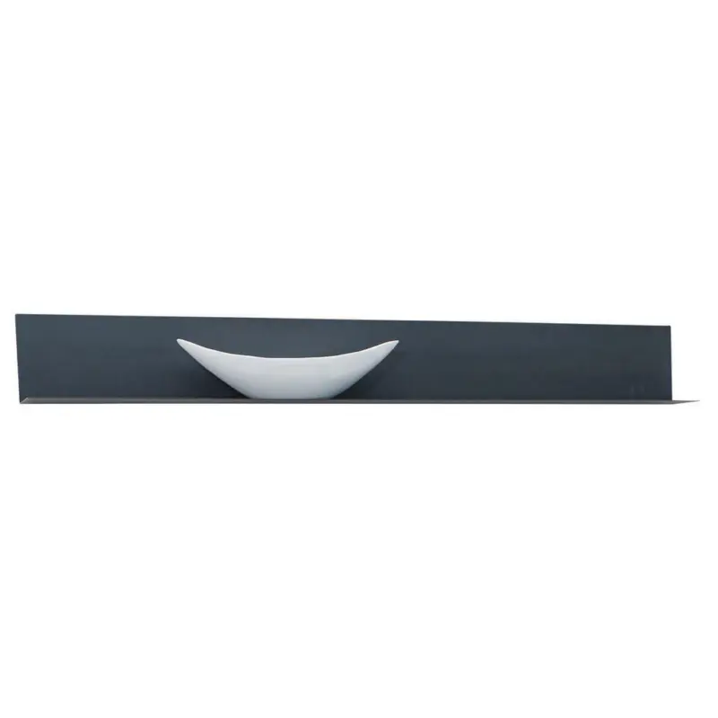 Wandboard in 154/19/20 cm Anthrazit