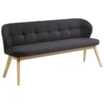 XXXLutz Lauterach - Ihr Möbelhaus bei Bregenz Sitzbank 188/84/60 cm in Anthrazit, Eichefarben