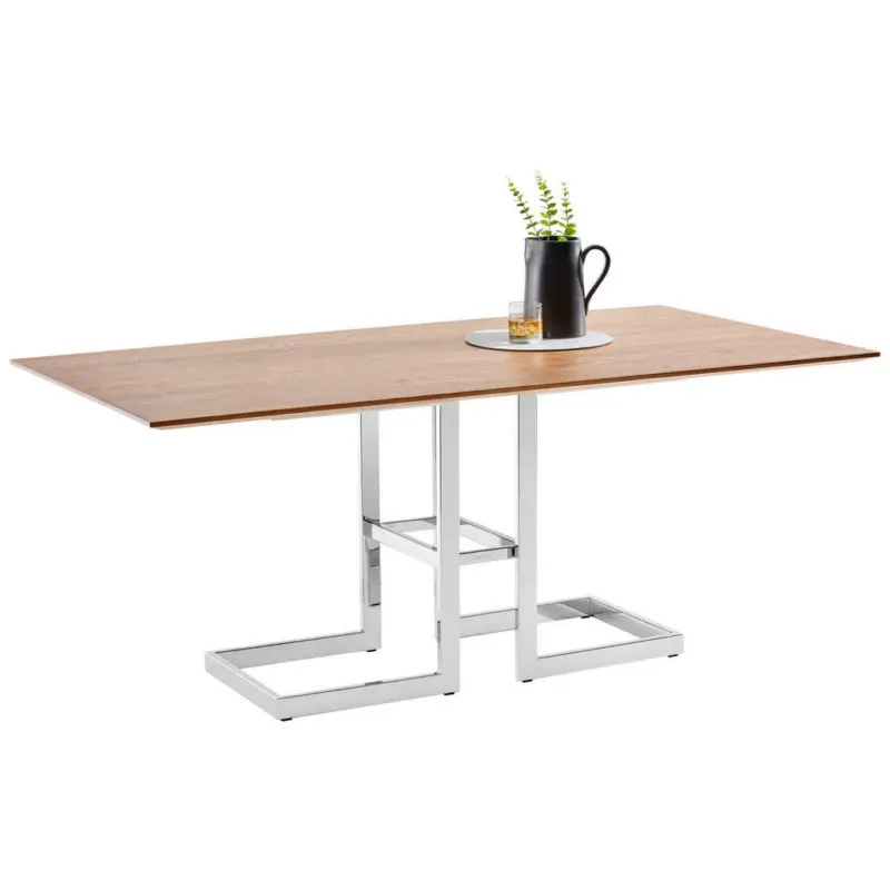 Esstisch in Holz, Metall 180/95/75 cm