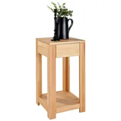 Beistelltisch in Holz 40/40/74 cm