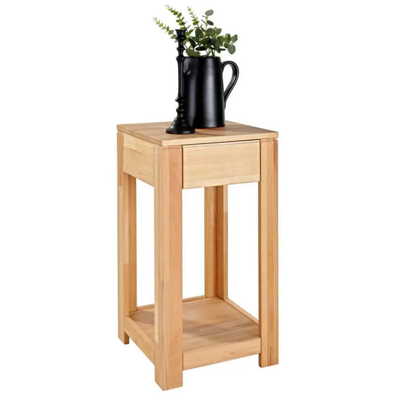 Beistelltisch in Holz 40/40/74 cm