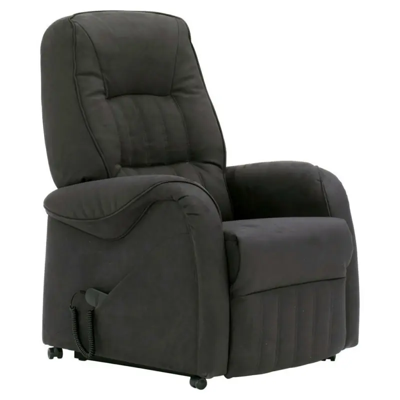 Fernsehsessel in Mikrofaser Anthrazit