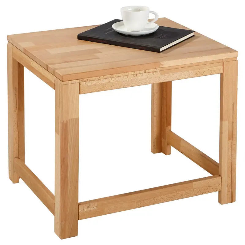 Beistelltisch in Holz 55/45/45 cm