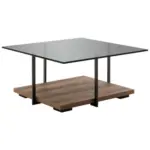 XXXLutz Lauterach - Ihr Möbelhaus bei Bregenz Couchtisch in Metall, Glas, Holzwerkstoff 85/85/41 cm