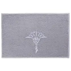 Badteppich 50/60 cm Grau