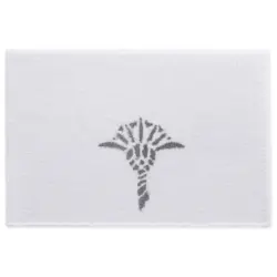 Badteppich 50/60 cm Weiß