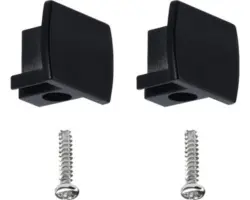 Universal Endckappe Paulmann URail 2er Pack schwarz
