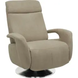 Relaxsessel in Textil Grau