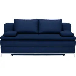 Boxspringsofa in Dunkelblau