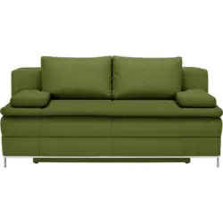 Boxspringsofa in Grün
