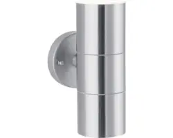 Aufbauleuchte GU10 10 W IP 44 edelstahl gebürstet