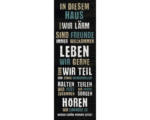 Hornbach Leinwandbild Geliebt I 27x77 cm