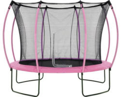 Trampolin plum mit Netz 305 cm pink