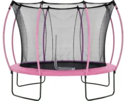 Trampolin plum mit Netz 305 cm pink