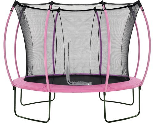 Trampolin plum mit Netz 305 cm pink