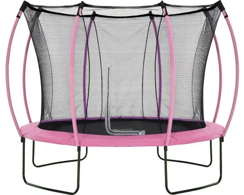 Trampolin plum mit Netz 305 cm pink