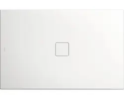 Extraflache Rechteck-Duschwanne Kaldewei Conoflat 160x90x3,2 cm weiß matt mit Antirutschbeschichtung