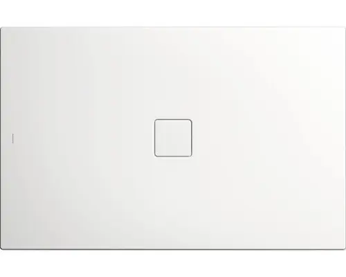 Extraflache Rechteck-Duschwanne Kaldewei Conoflat 160x90x3,2 cm weiß matt mit Antirutschbeschichtung