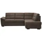 XXXLutz Lauterach - Ihr M&ouml;belhaus bei Bregenz Ecksofa in Lederlook Dunkelbraun