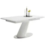 XXXLutz Lauterach - Ihr Möbelhaus bei Bregenz Esstisch in Metall, Glas, Holzwerkstoff 160-200/90/76 cm