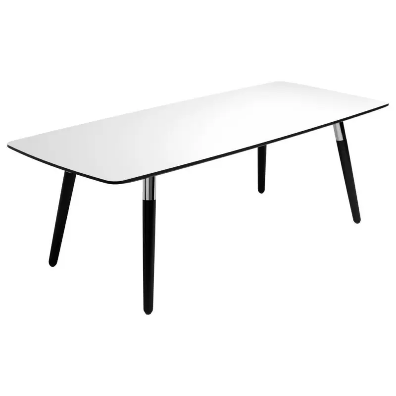 Couchtisch in Holz, Metall 137/60/47 cm