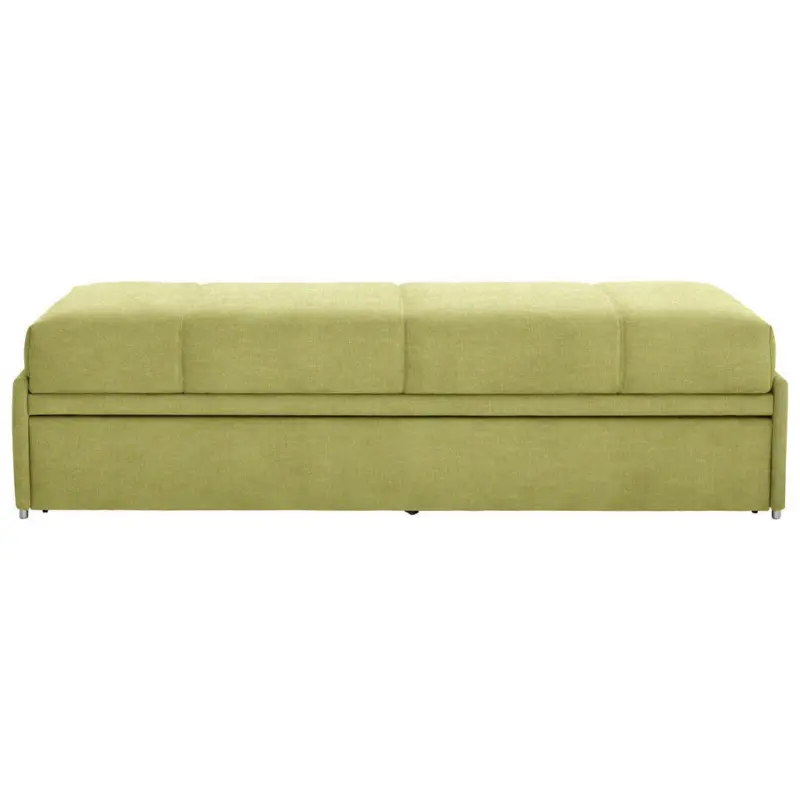 Schlafsofa in Flachgewebe Grün