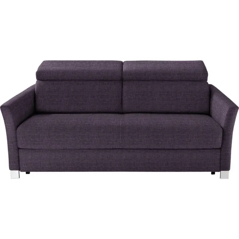 Schlafsofa in Flachgewebe Violett