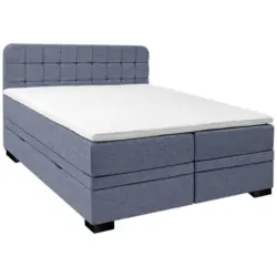 Boxspringbett 180/200 cm in Grau