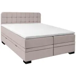 Boxspringbett 180/200 cm in Beige