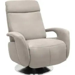 Relaxsessel in Textil Beige