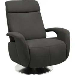 Relaxsessel in Textil Grau