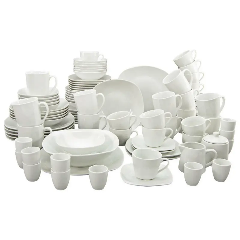 Kombiservice Square Porzellan 100-teilig