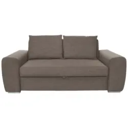 Schlafsofa in Hellbraun