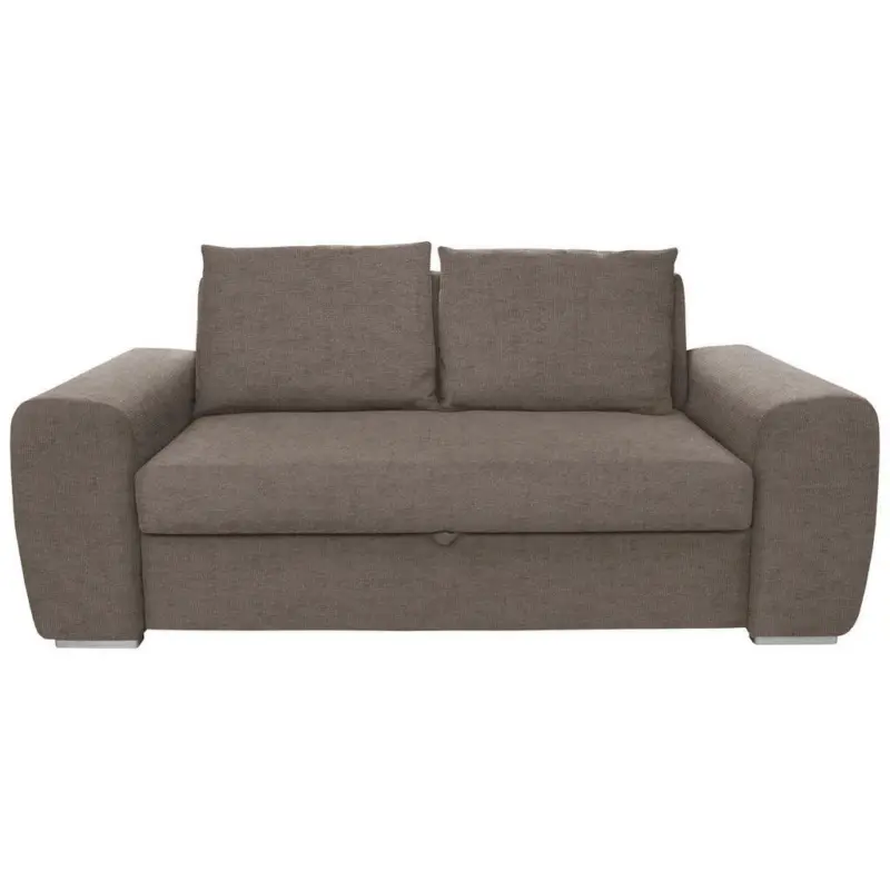 Schlafsofa in Hellbraun
