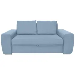 Schlafsofa in Hellblau