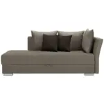 XXXLutz Lauterach - Ihr M&ouml;belhaus bei Bregenz Liege in Webstoff Dunkelbraun, Hellbraun