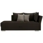 XXXLutz Lauterach - Ihr M&ouml;belhaus bei Bregenz Liege in Webstoff Dunkelbraun, Hellbraun