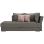 XXXLutz Lauterach - Ihr Möbelhaus bei Bregenz Liege in Webstoff Grau, Rosa