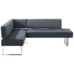 XXXLutz Lauterach - Ihr Möbelhaus bei Bregenz Eckbank 165/227 cm in Grau, Edelstahlfarben