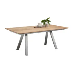 Esstisch in Holz, Metall 220/100/75 cm