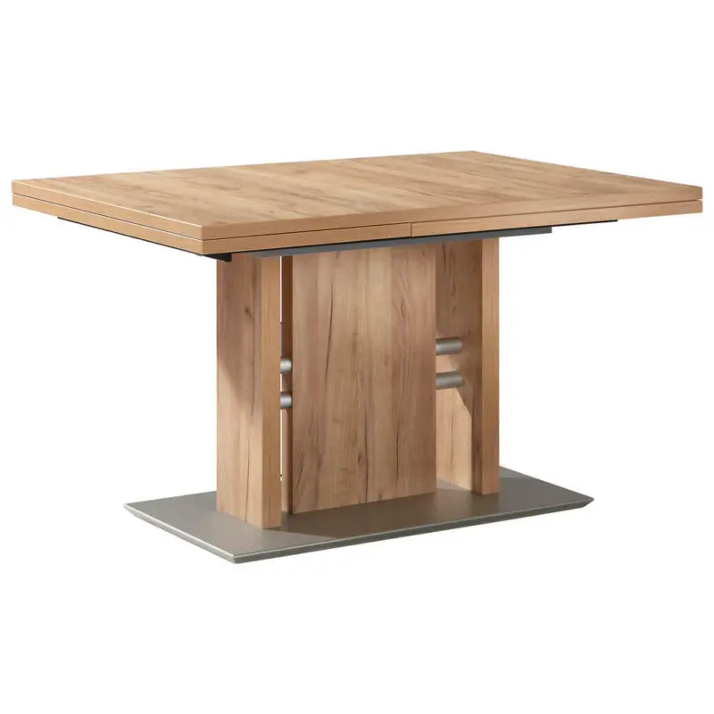 Esstisch in Metall, Holzwerkstoff 130-180/90/75 cm