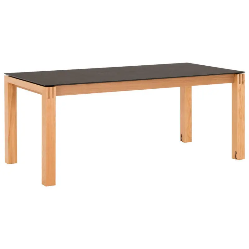 Esstisch in Holz, Kunststoff 160-260/100/76 cm