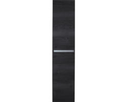 Hochschrank Sanox Lorencio 160x35x35 cm black oak