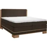 XXXLutz Lauterach - Ihr M&ouml;belhaus bei Bregenz Boxspringbett 140/200 cm in Buchefarben, Dunkelbraun