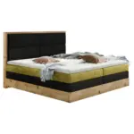 XXXLutz Lauterach - Ihr Möbelhaus bei Bregenz Boxspringbett 180/200 cm in Grün, Eichefarben, Dunkelgrau