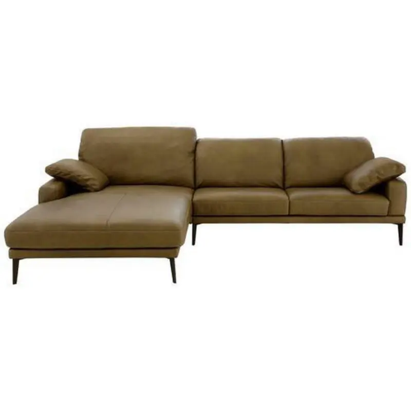 Ecksofa in Echtleder