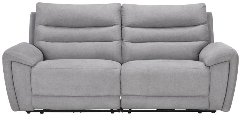 Sofa in Grau mit Relaxfunktion